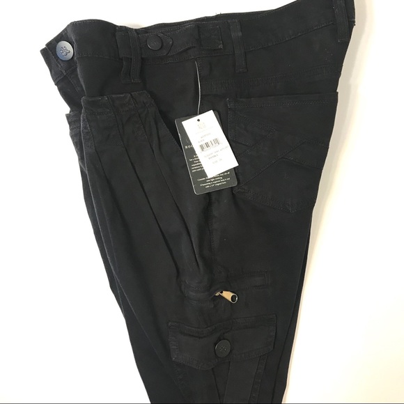 Rock & Republic Danika NWT Black Slouchy Jeans - Picture 4 of 6
